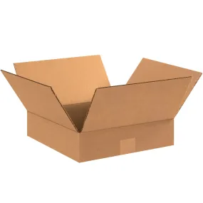 11 x 11 x 3 Flat Corrugated Boxes