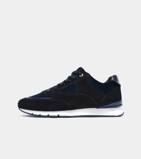 Belter | Dark Navy Stingray Emboss Velvet AHP211-52