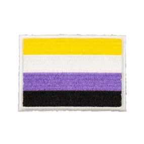 FLAG NON-BINARY MultiMoodz Velcro Patch