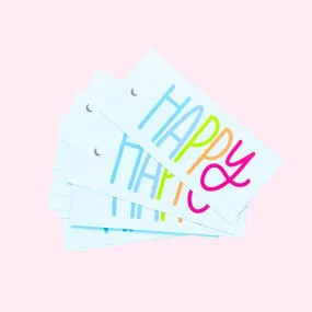 Gift Tag Set - Happy