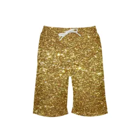 gold Boy's Swim Trunk