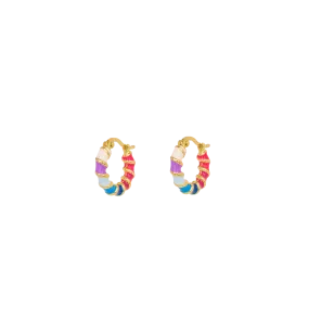 Holographic Hoop Earrings