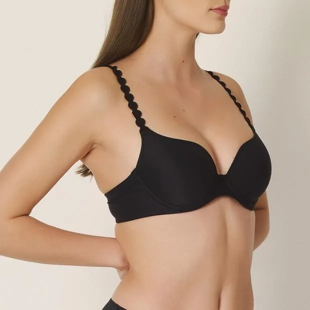 Marie Jo Tom Padded Heart Shaped Bra, Black (0120826)